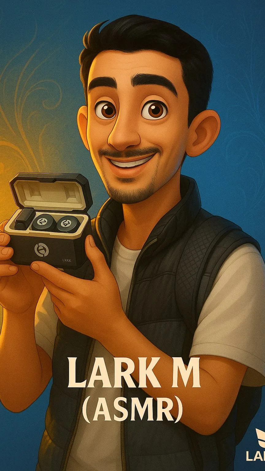 میکروفون بی‌سیم Lark M2 هالی‌لند، رنگ مشکی و خاکستری، جنس پلاستیک، جعبه و میکروفون