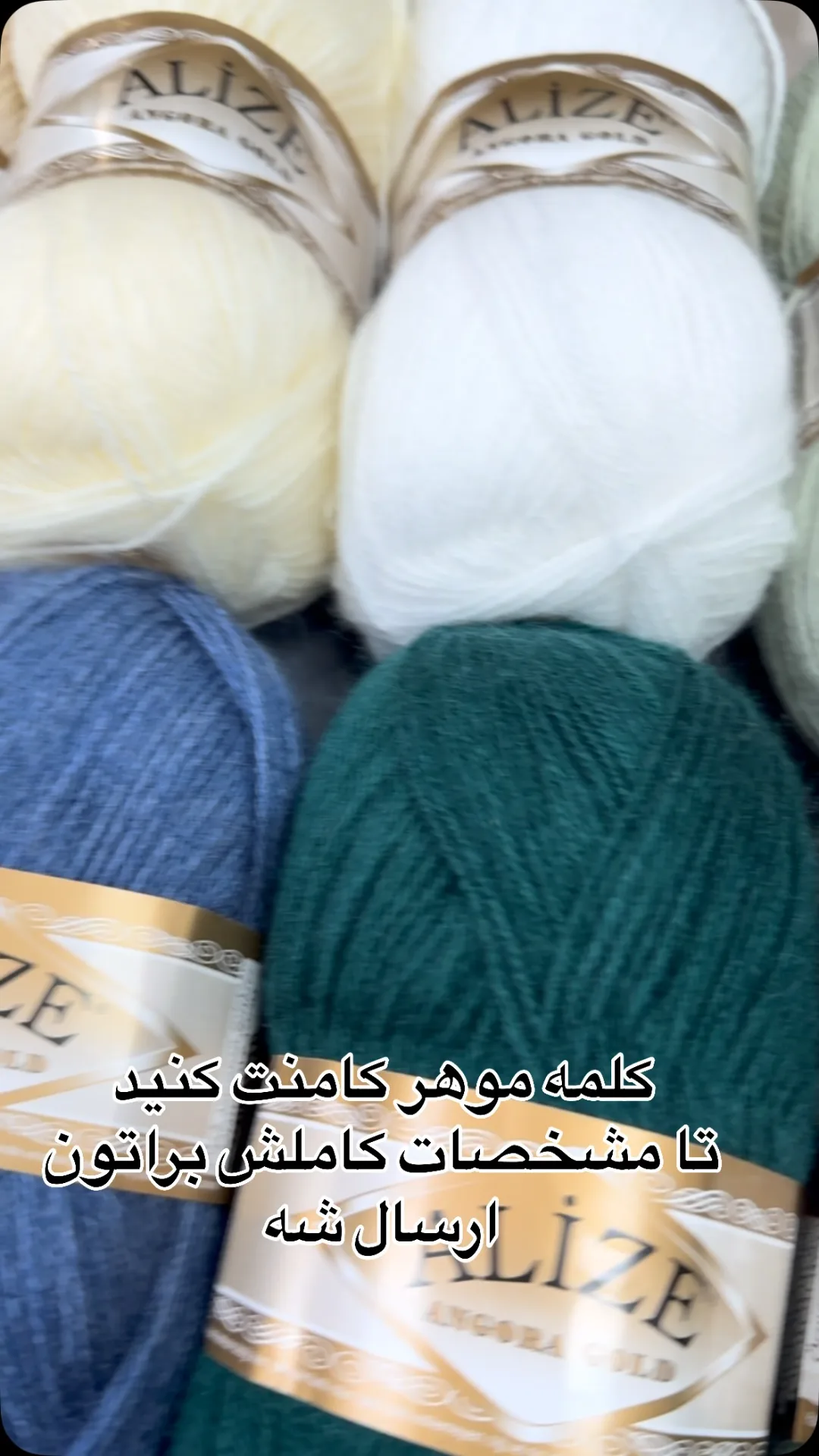 کاموای موهر انگورا گلد الیز