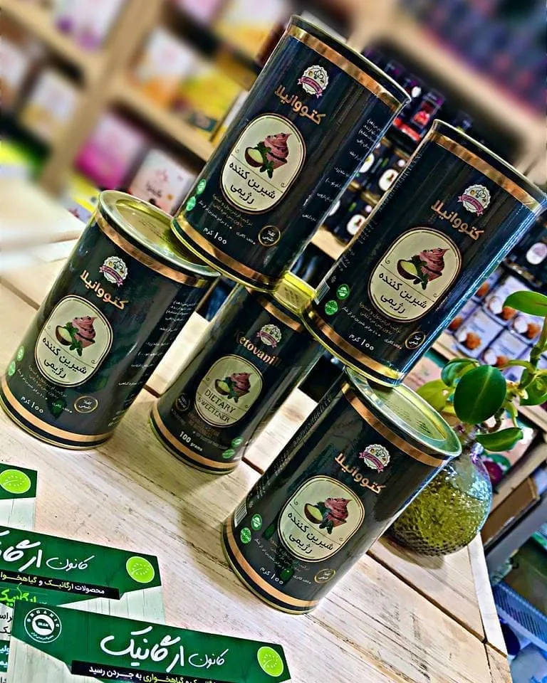 شیرین‌کننده رژیمی کتووانیلا