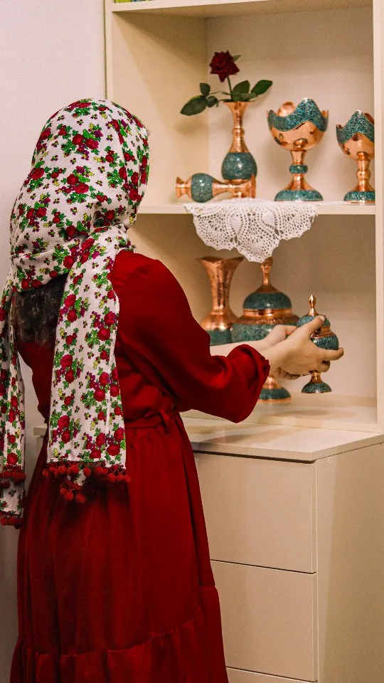ظروف تزئینی مسی