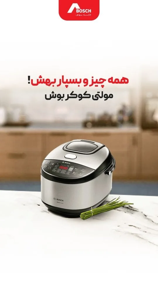 مولتی کوکر، رنگ نقره‌ای و مشکی، جنس فلز و پلاستیک، دیجیتال، تخم‌مرغی