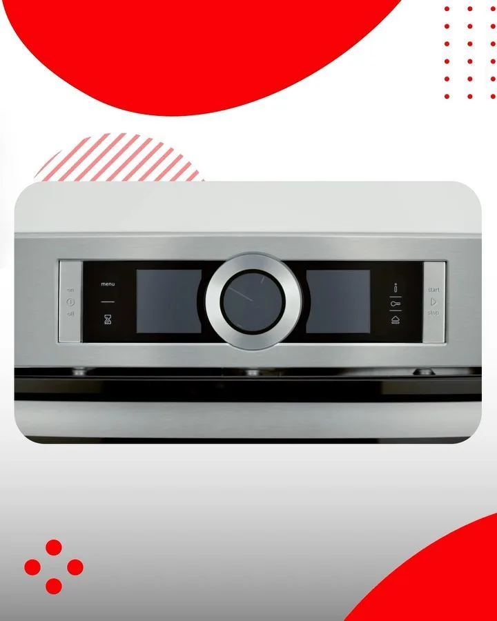 فر ماکروویو کامپکت بوش، رنگ مشکی، توکار