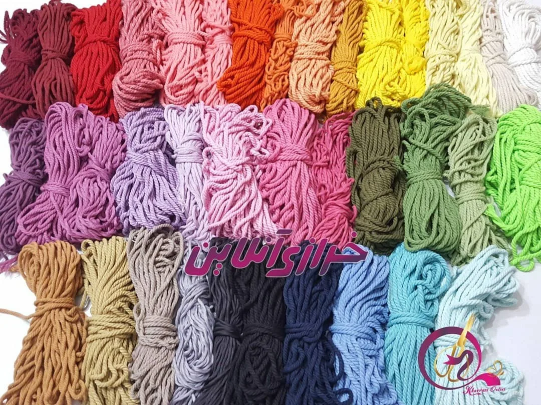 نخ مکرومه کلاف ۲۰ متری