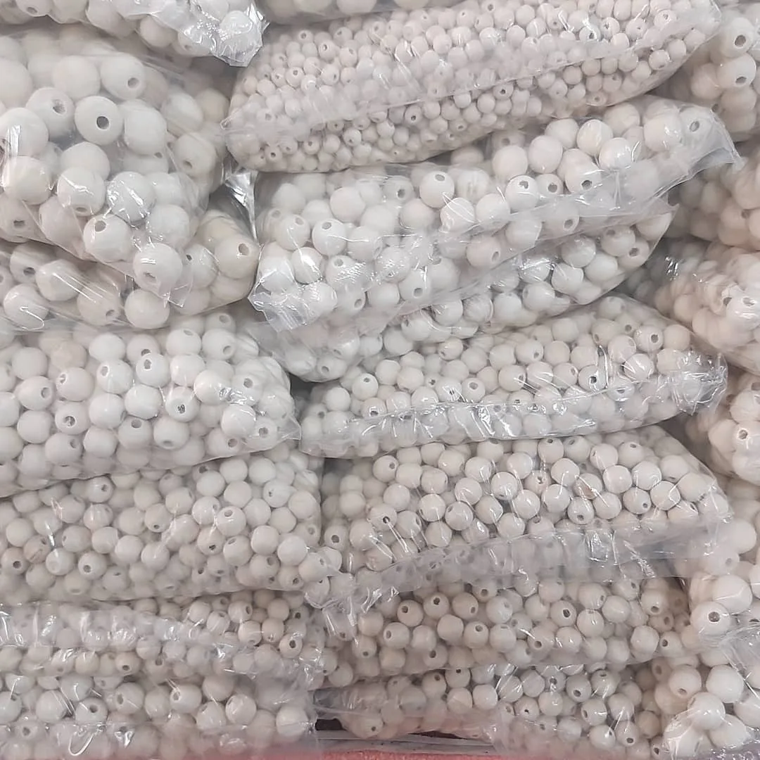 مهره چوبی بدون رنگ ۷ سایز
