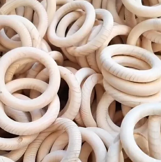 حلقه چوبی ۶ و ۷ و ۸ سانت