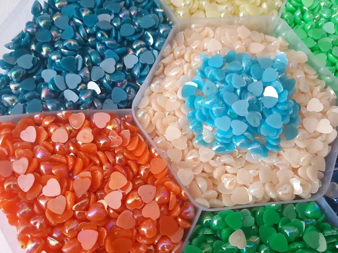پک ۹ رنگ لپه قلبی — نمای چندکالا — ۹ رنگ — عکس ۴