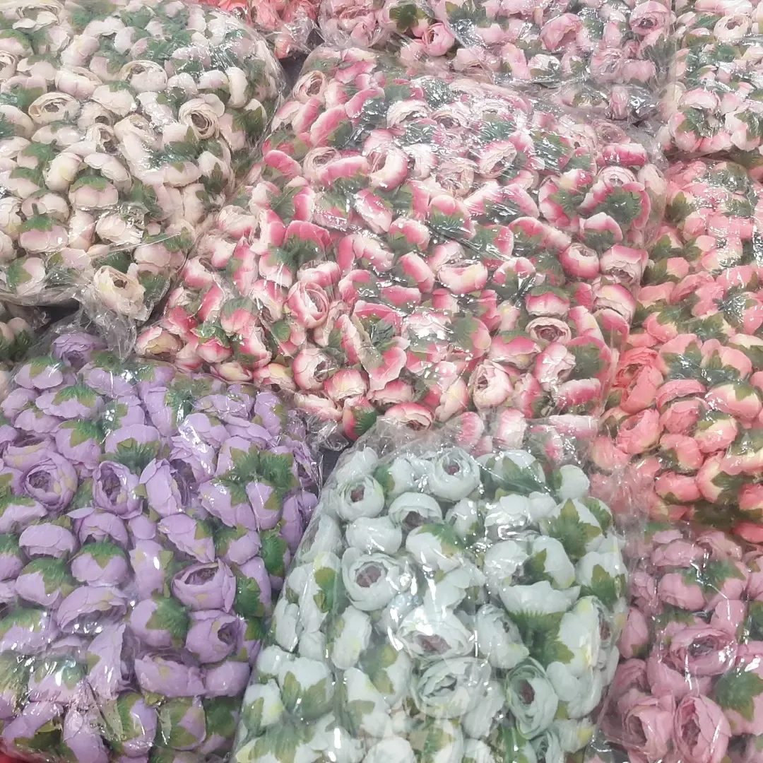 سرگل نسترن — نمای بسته‌بندی — بسته‌های رنگارنگ — عکس ۲
