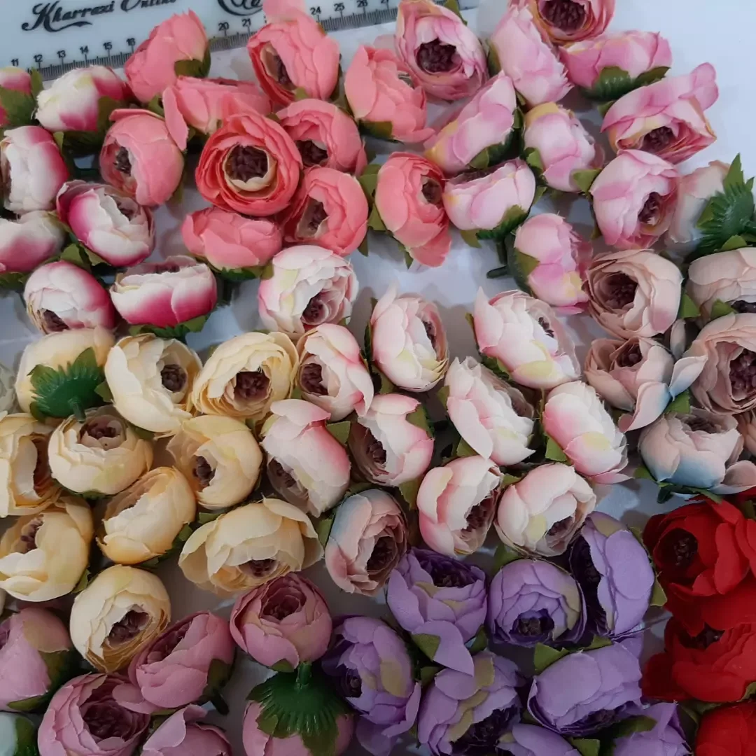 سرگل نسترن فندقی — نمای در‌دست — سایز گل ۳٫۵ تا ۴ سانت — عکس ۷