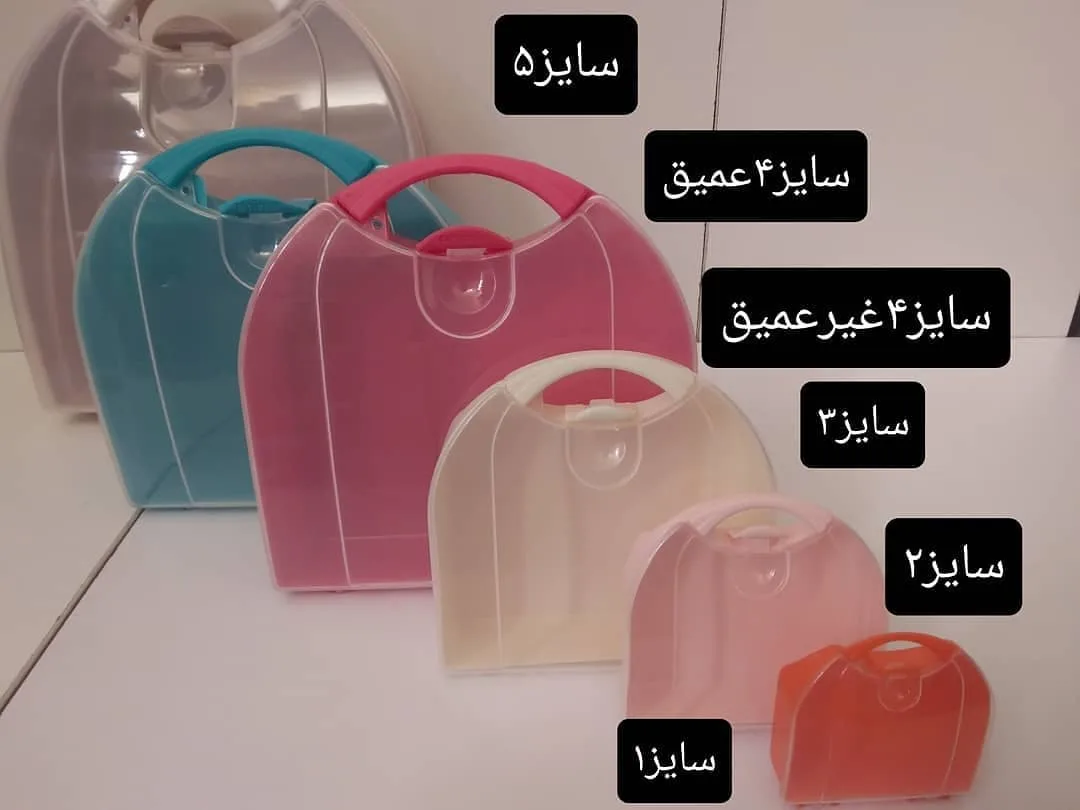 باکس رنگارنگ چند سایز — اطلاعات — عکس ۲
