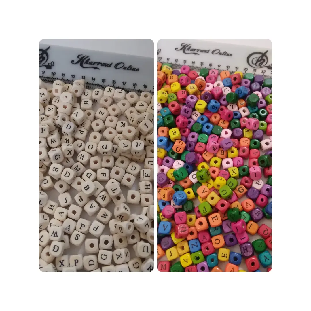 مهره حروف چوبی ۱۰ میل