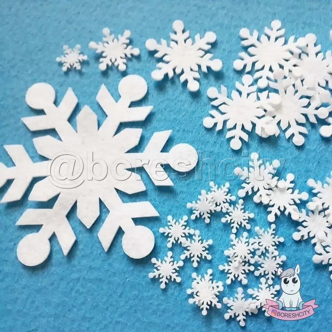 برش برف نمدی