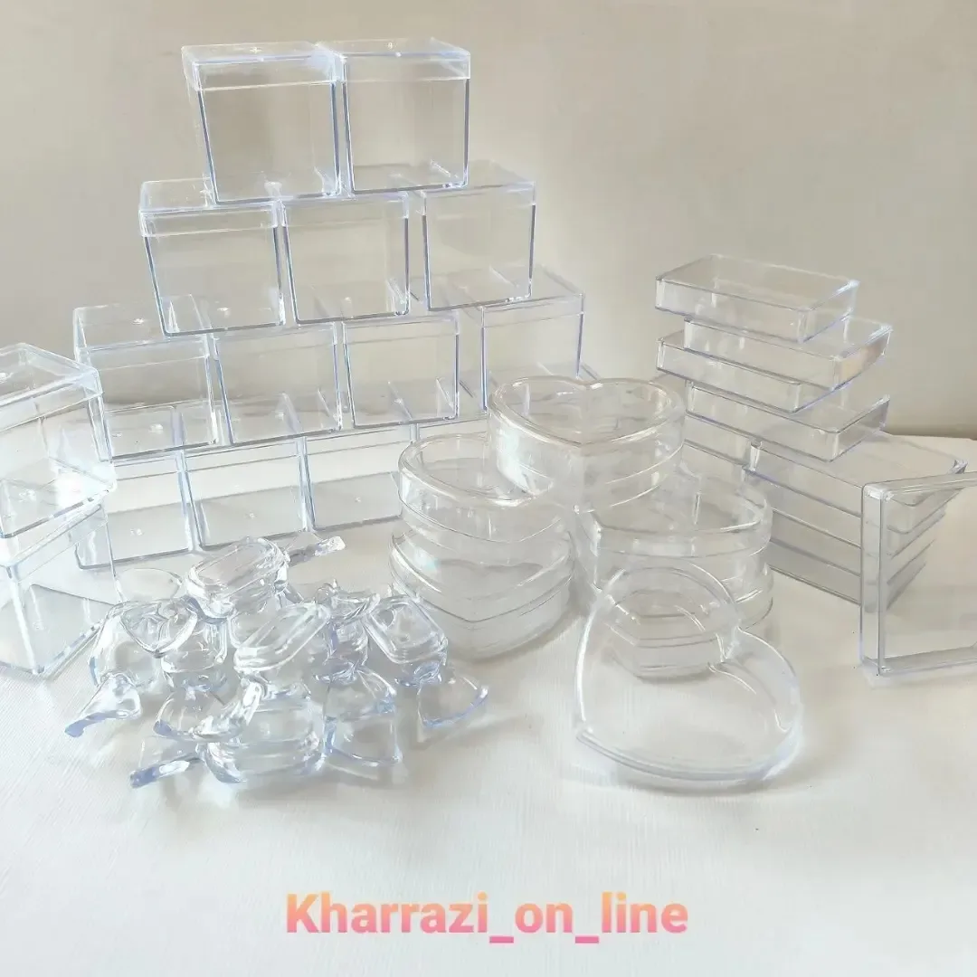 باکس پلاستیکی قلب شکلات