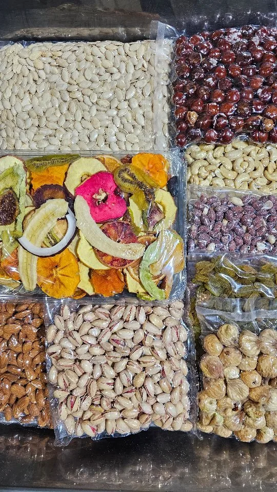 پک طلایی خشکبار