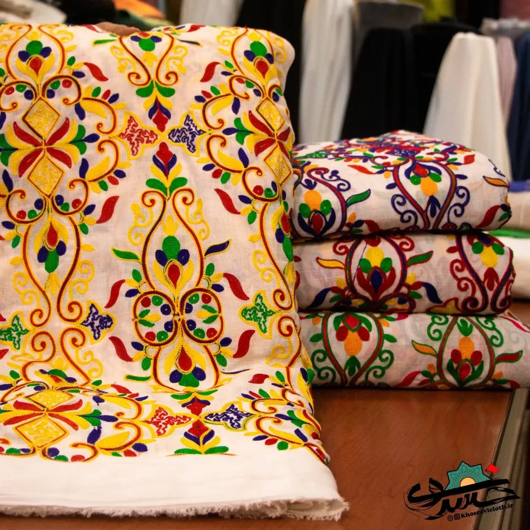 پارچه سوزندوزی هندی