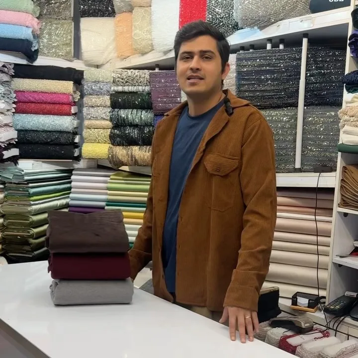 پارچه فوتر کره ای عرض ۱۵۰