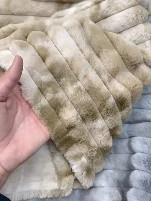 پارچه خز کوتاه خرگوشی