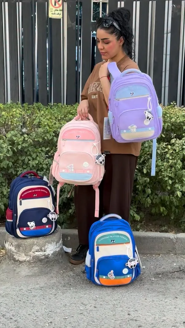 کوله پشتی ضد آب مدرسه