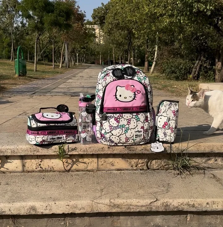 ست کوله‌پشتی هلو کیتی