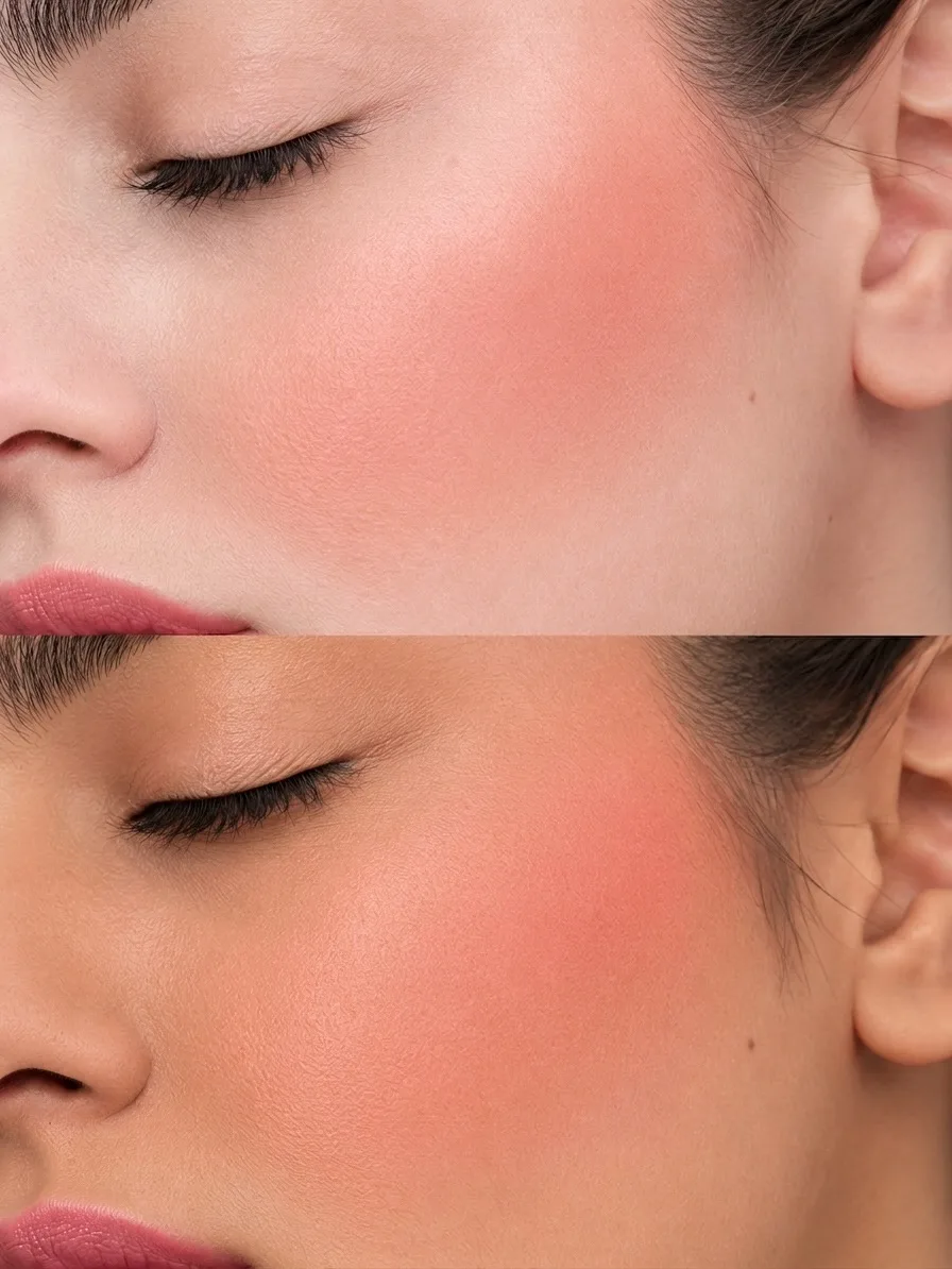 رژگونه پودری شماره ۳۰۲ لگراند، رنگ صورتی