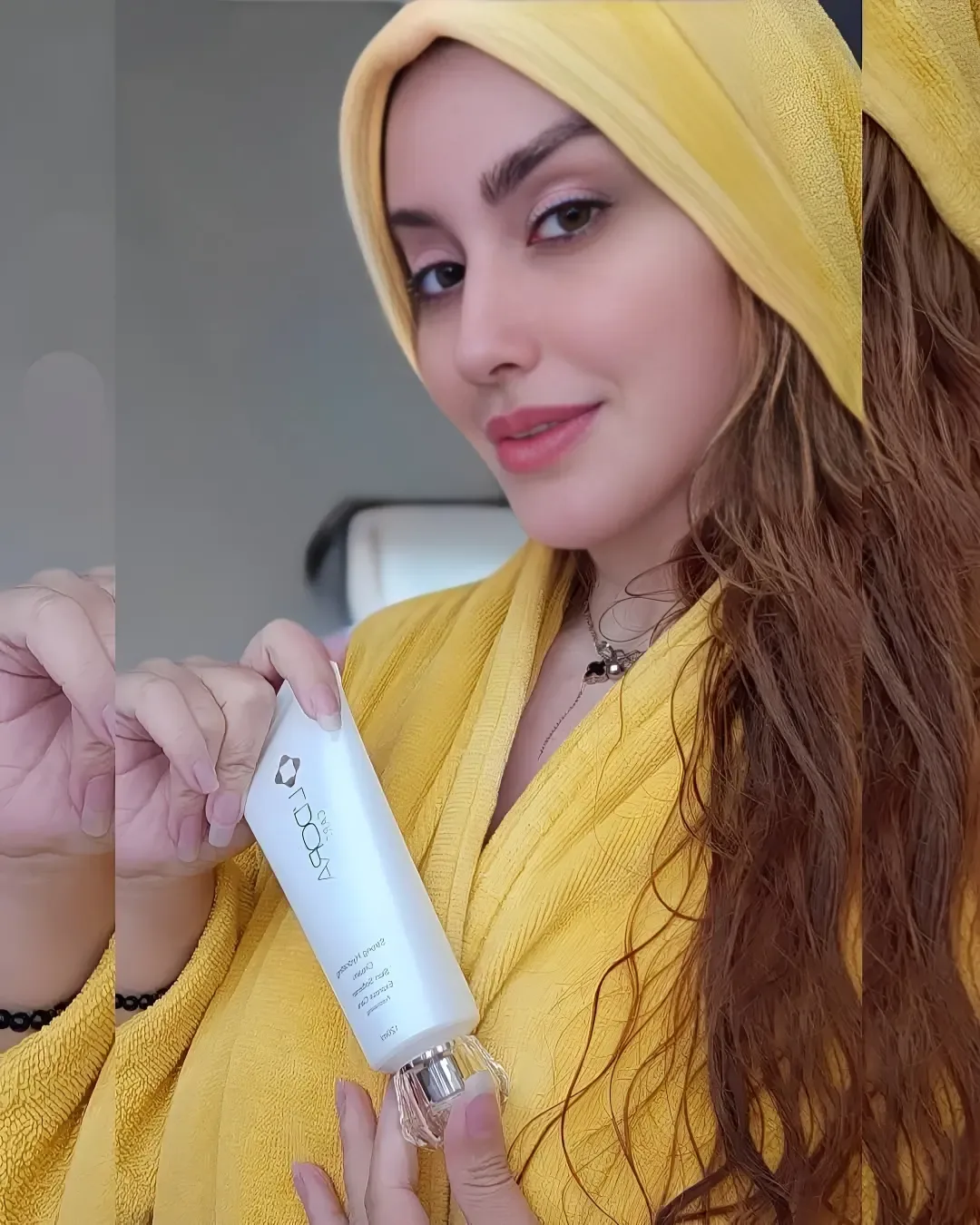 کرم مرطوبکننده ۱۲۰ میل لدورا، رنگ سفید و طلایی، جنس پلاستیک، تیوپی
