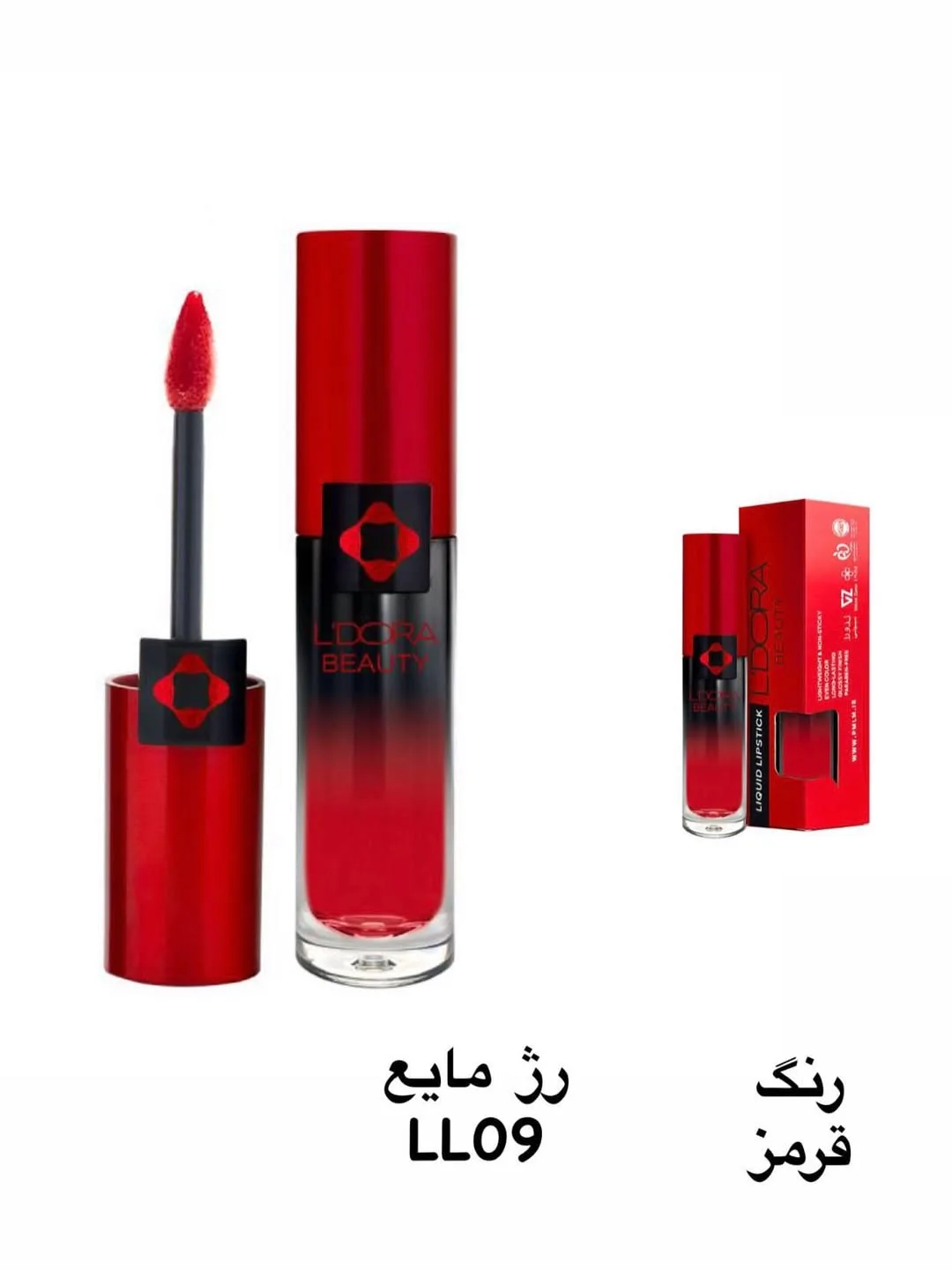 رژ لب مایع مدل LL در شش رنگ — عکس ۵