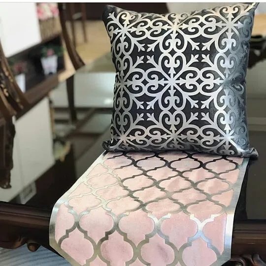کوسن طرح گل