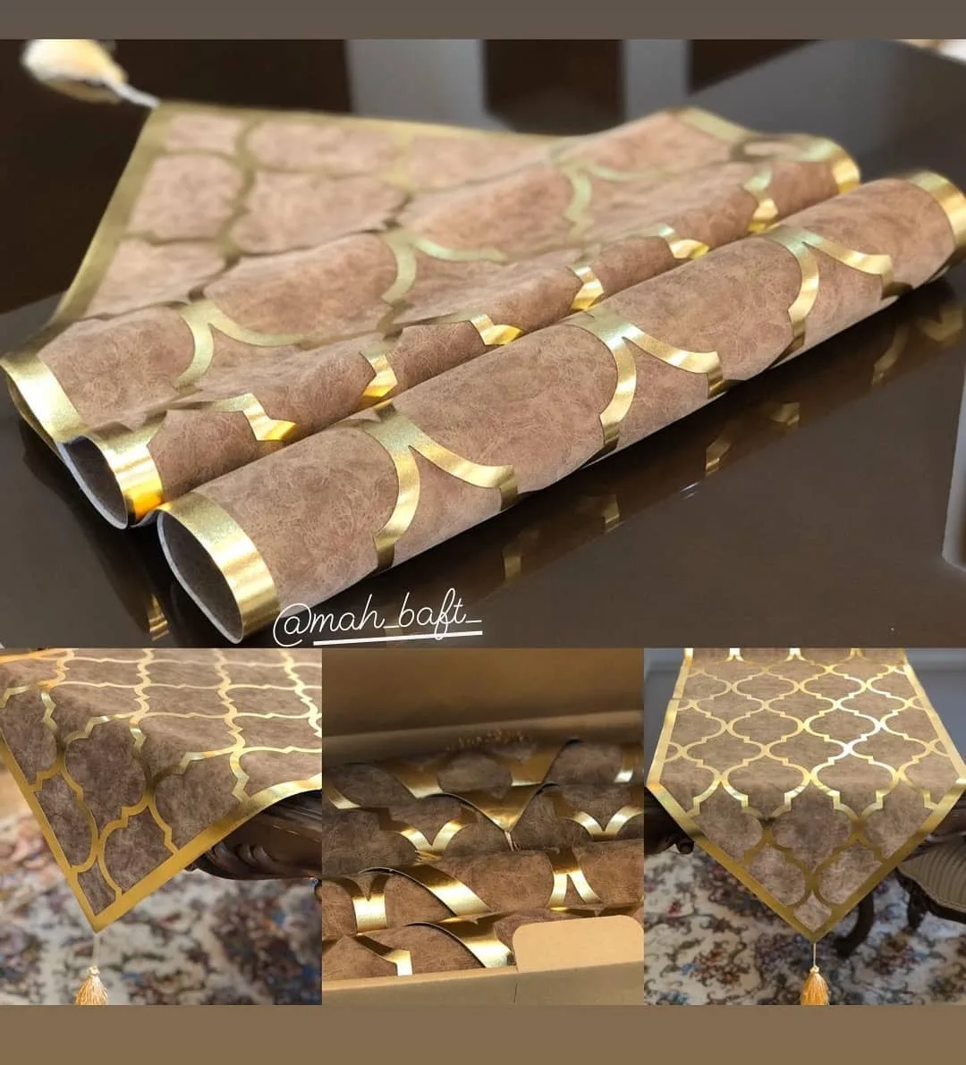 رانر مخمل و چرم