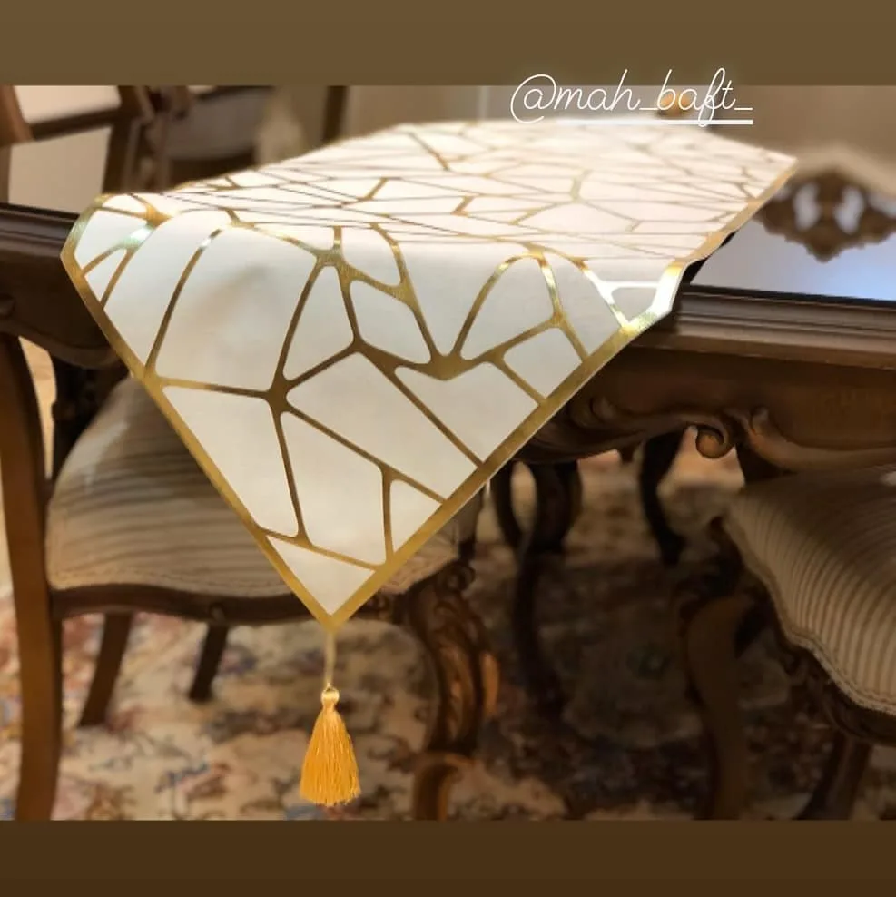 رانر طرح ترک شیری طلایی