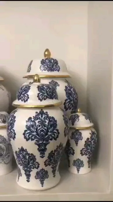 جار جینجر آبکاری طلا
