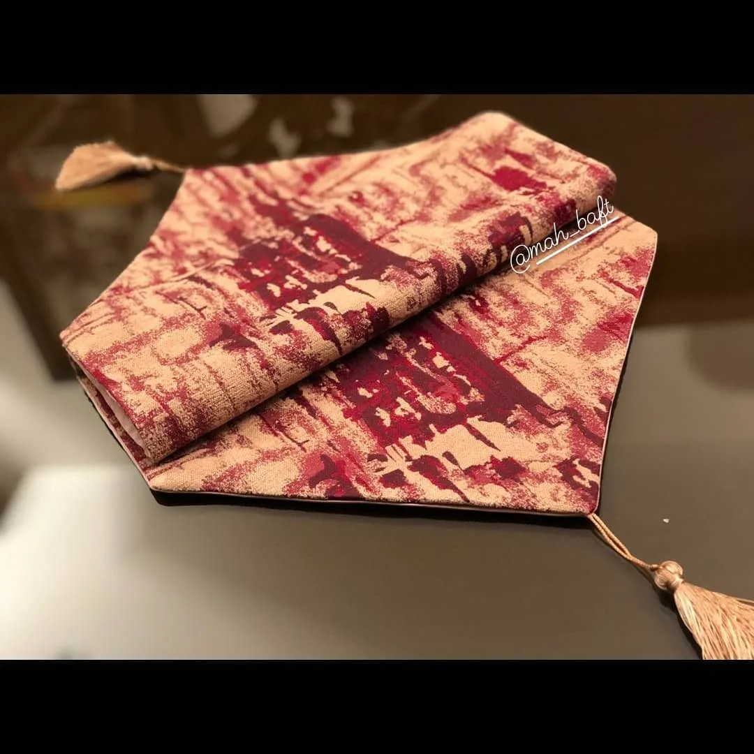 کاور کوسن ابرنگی زرشکی