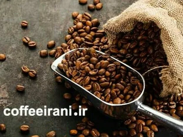 دانه قهوه سوماترا، رنگ قهوه‌ای، جنس فلزی و پارچه‌ای