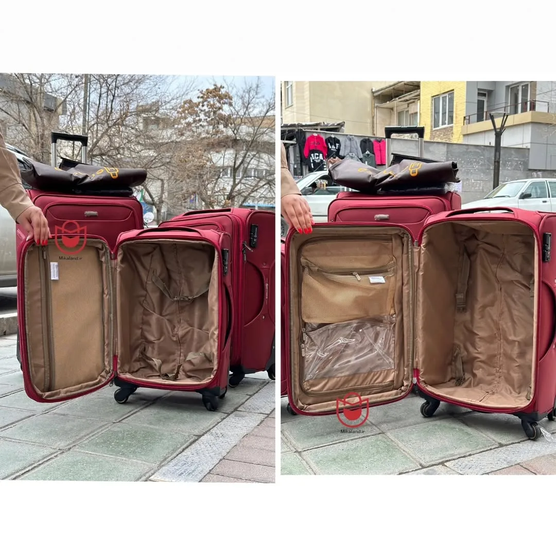 چمدان سه‌تکه برزنتی — عکس ۹