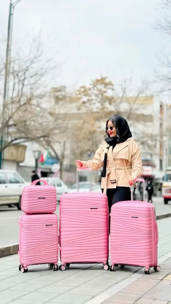 چمدان چهارتکه مدل سوفیا دبل