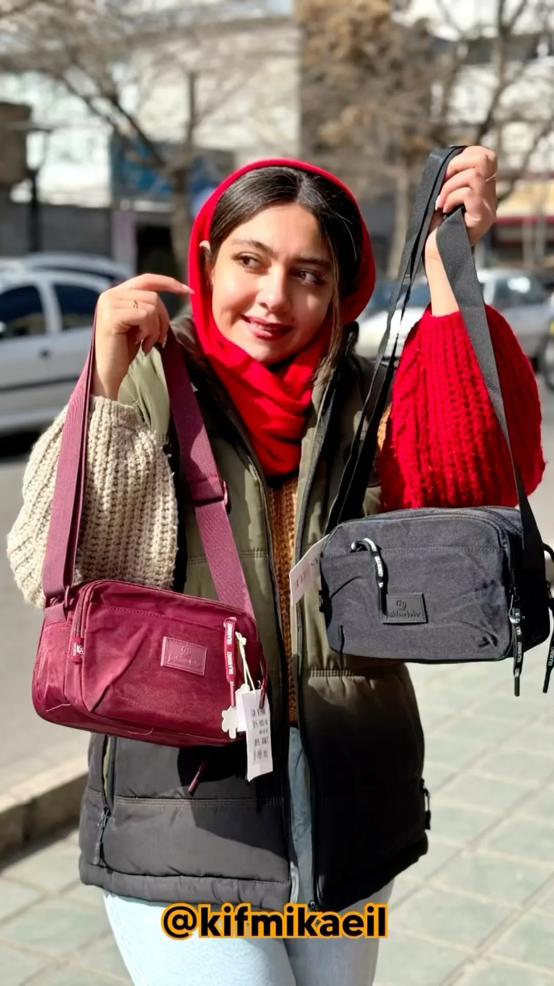 کیف برزنتی ضدآب