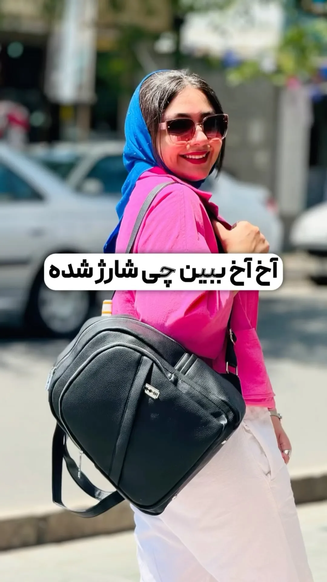 کوله‌پشتی، رنگ مشکی، جنس پارچه، کوله پشتی دوشی