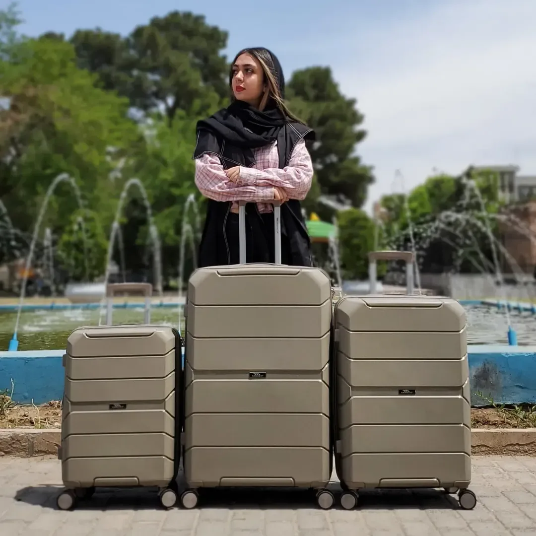 چمدان چرخ‌دار مدل ماتئو دبل — عکس ۴