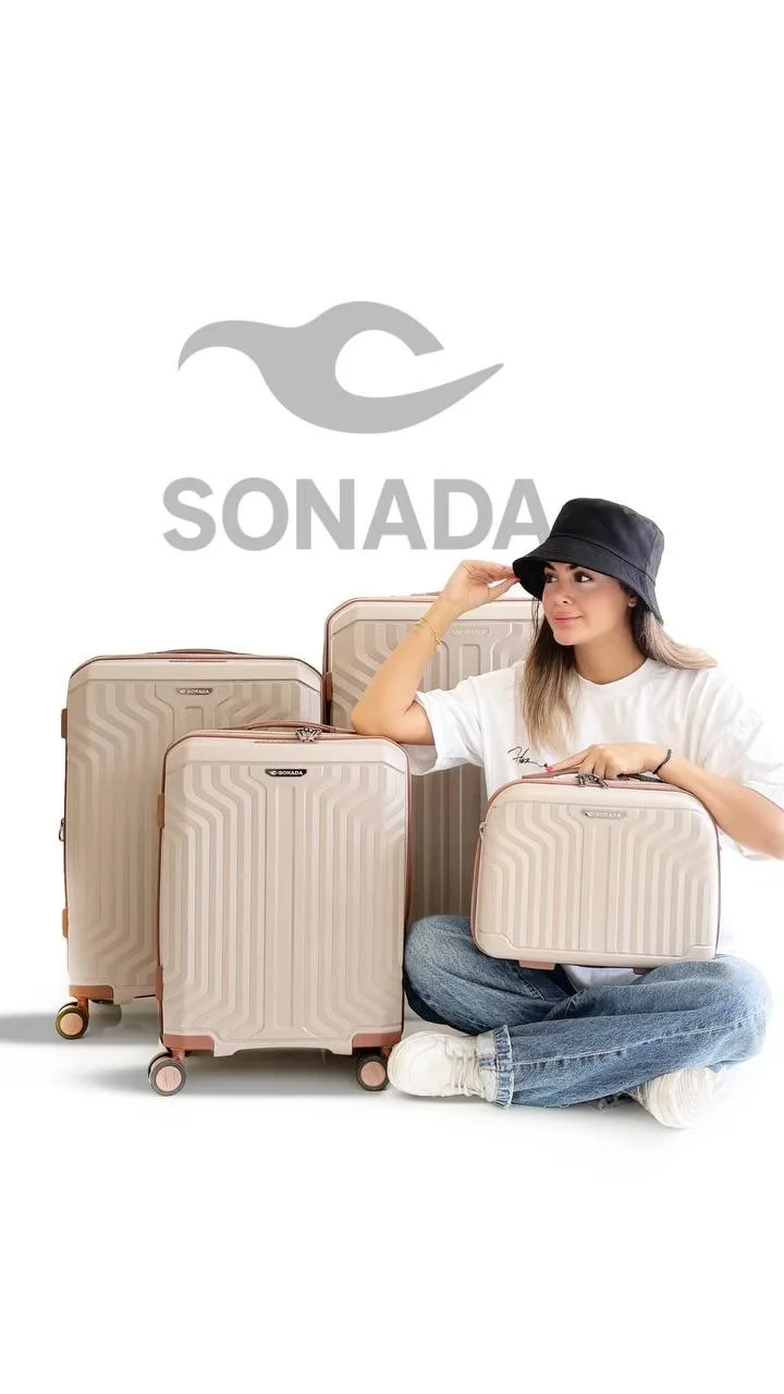 چمدان در سه اندازه Sonada