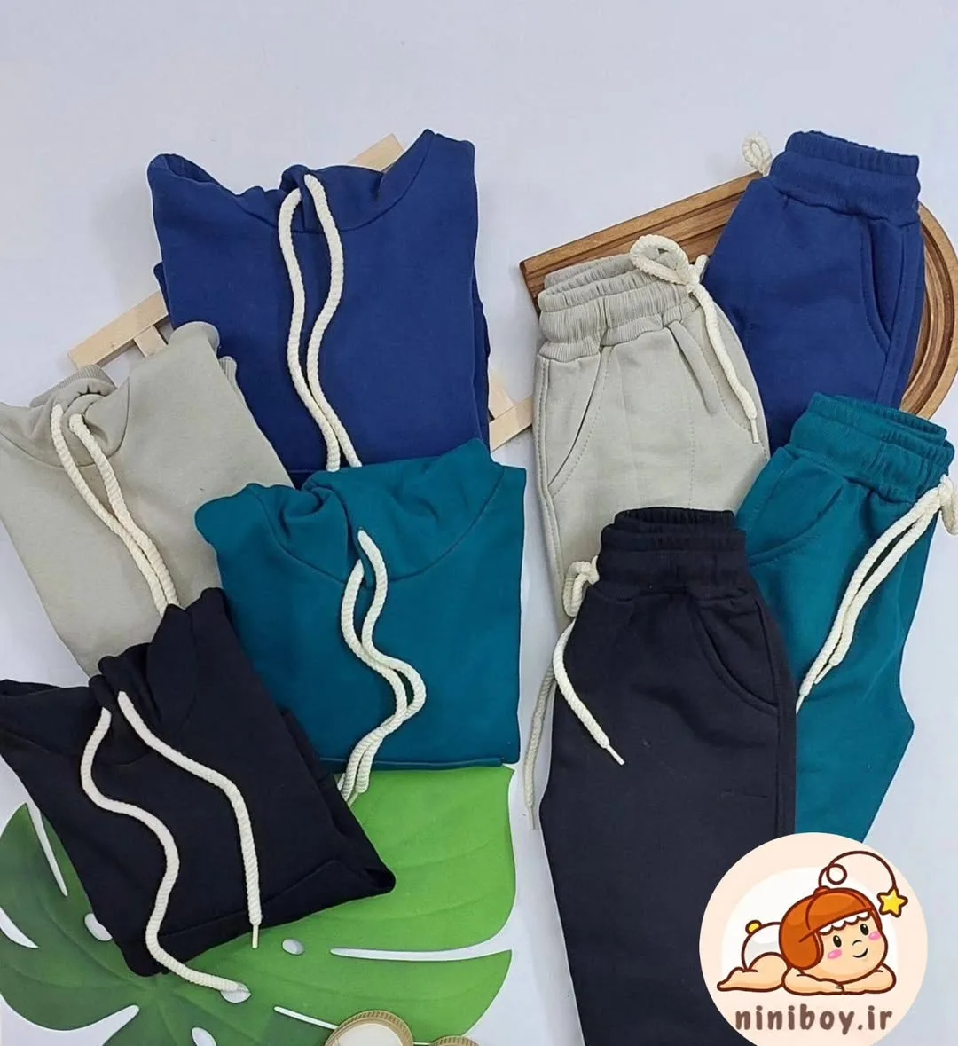 ست هودی و شلوار تو کرکی
