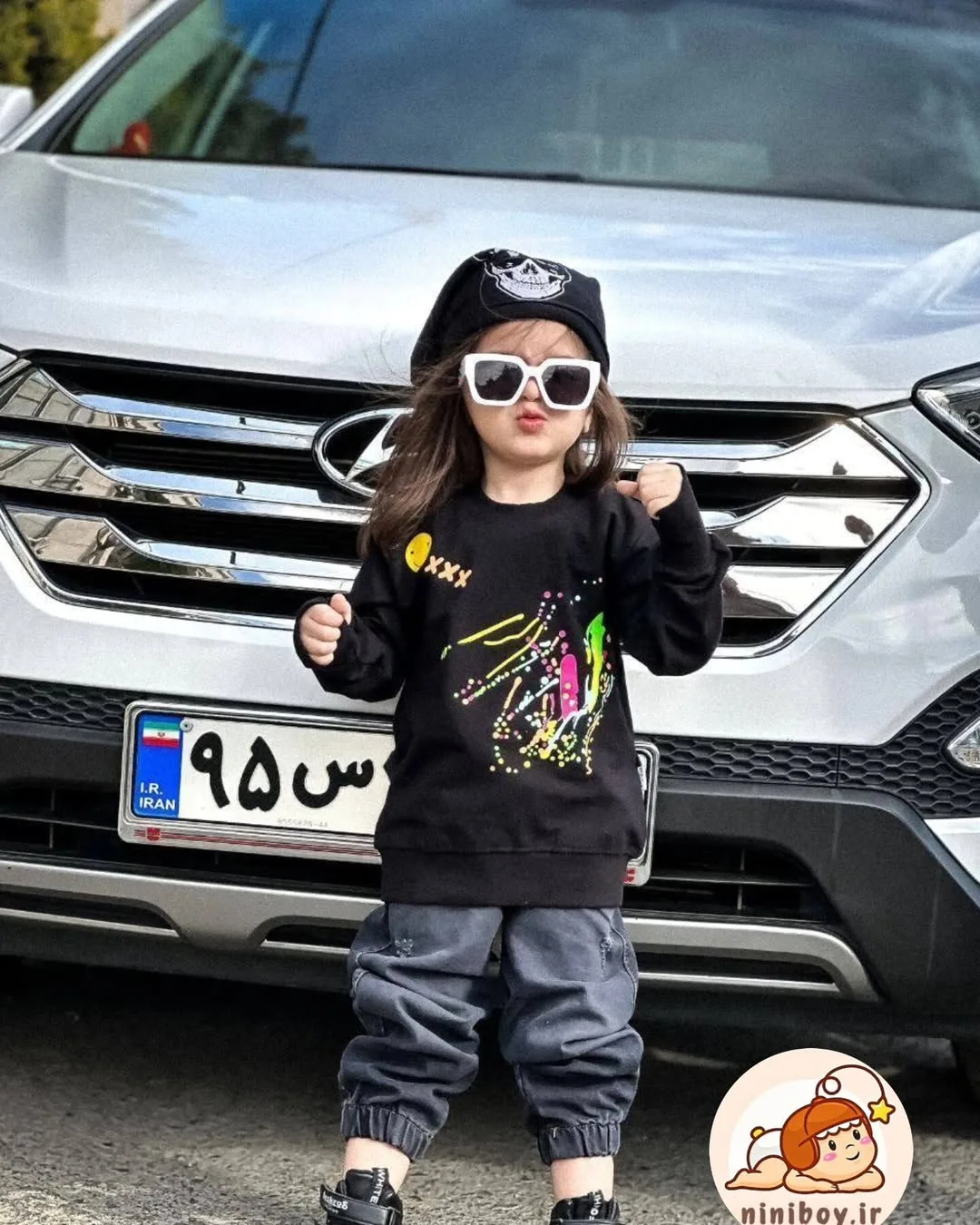 ست بلوز و شلوار لی بچگانه
