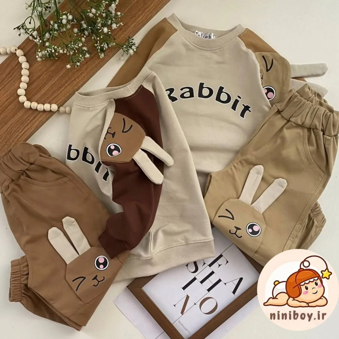 ست بلوز شلوار گوش دراز