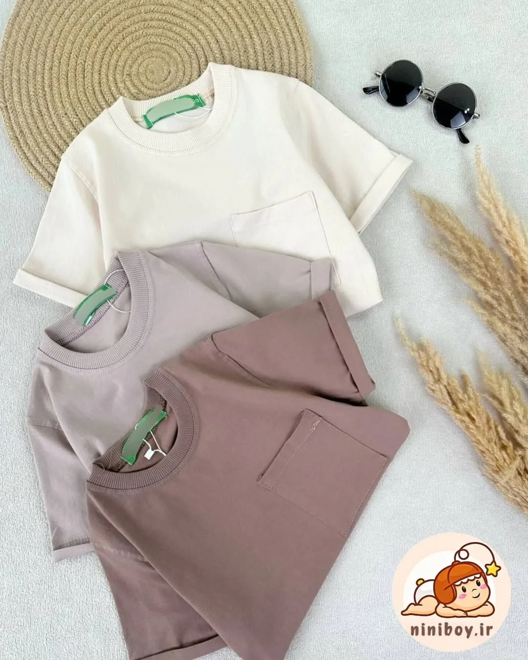 تیشرت بچگانه پنبه لاکرا