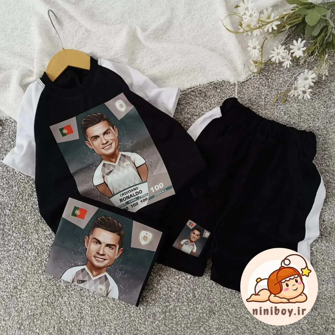 ست تیشرت و شلوارک بچگانه