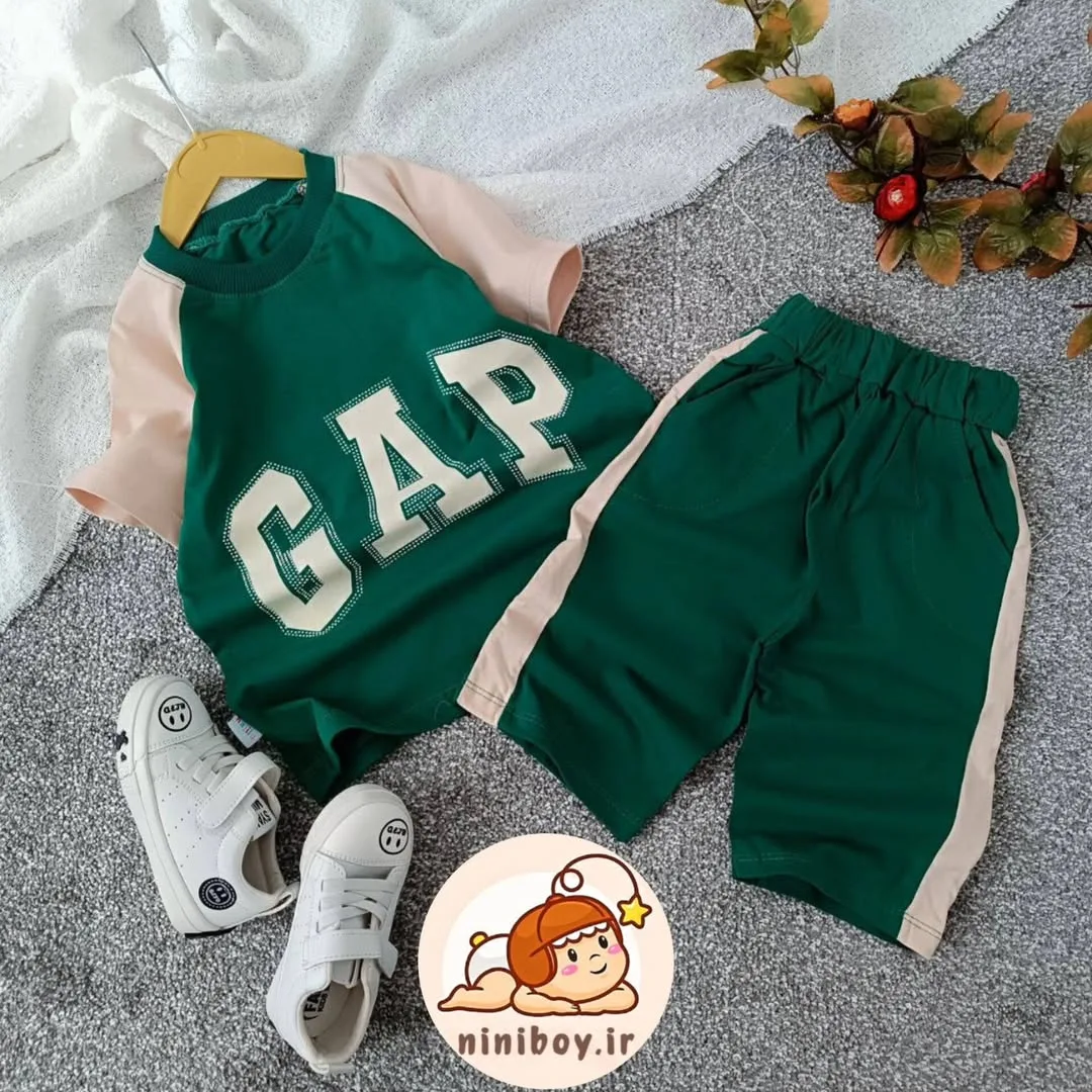 ست تیشرت و شلوارک اسپرت GAP