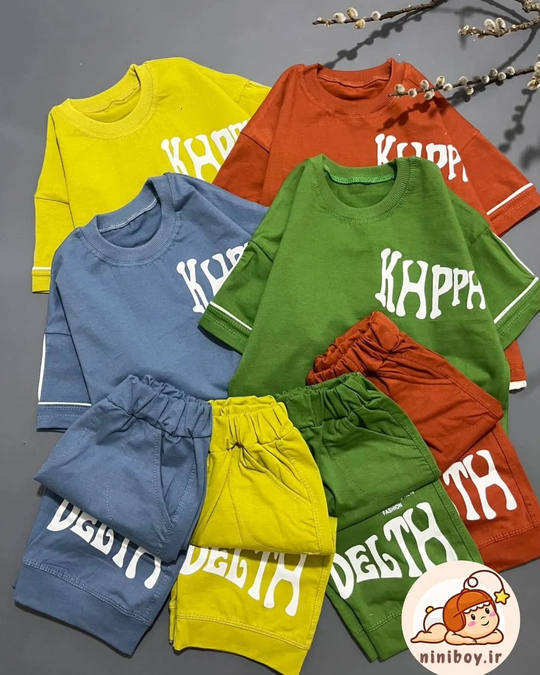 ست تیشرت و شلوار بچگانه