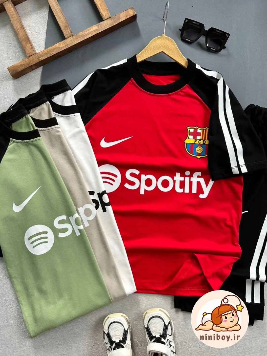 ست تیشرت و شلوارک Spotify