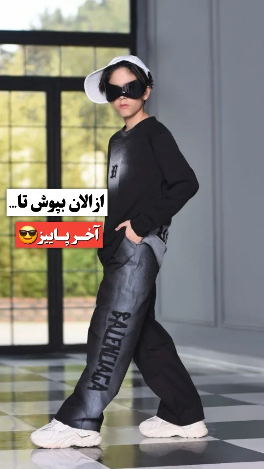 ست بلوز و شلوار کتان بچگانه