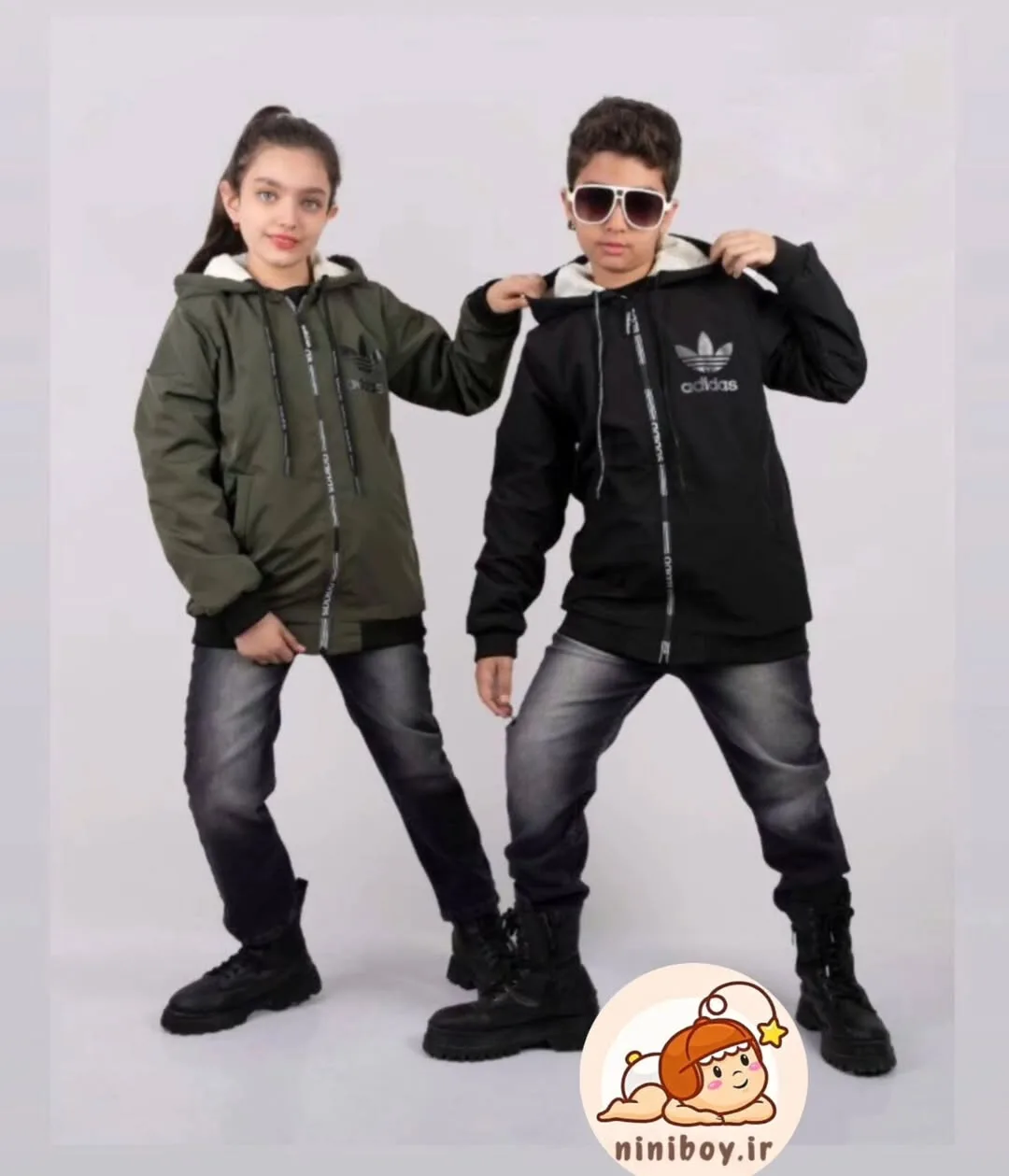 کاپشن داخل خز بچگانه