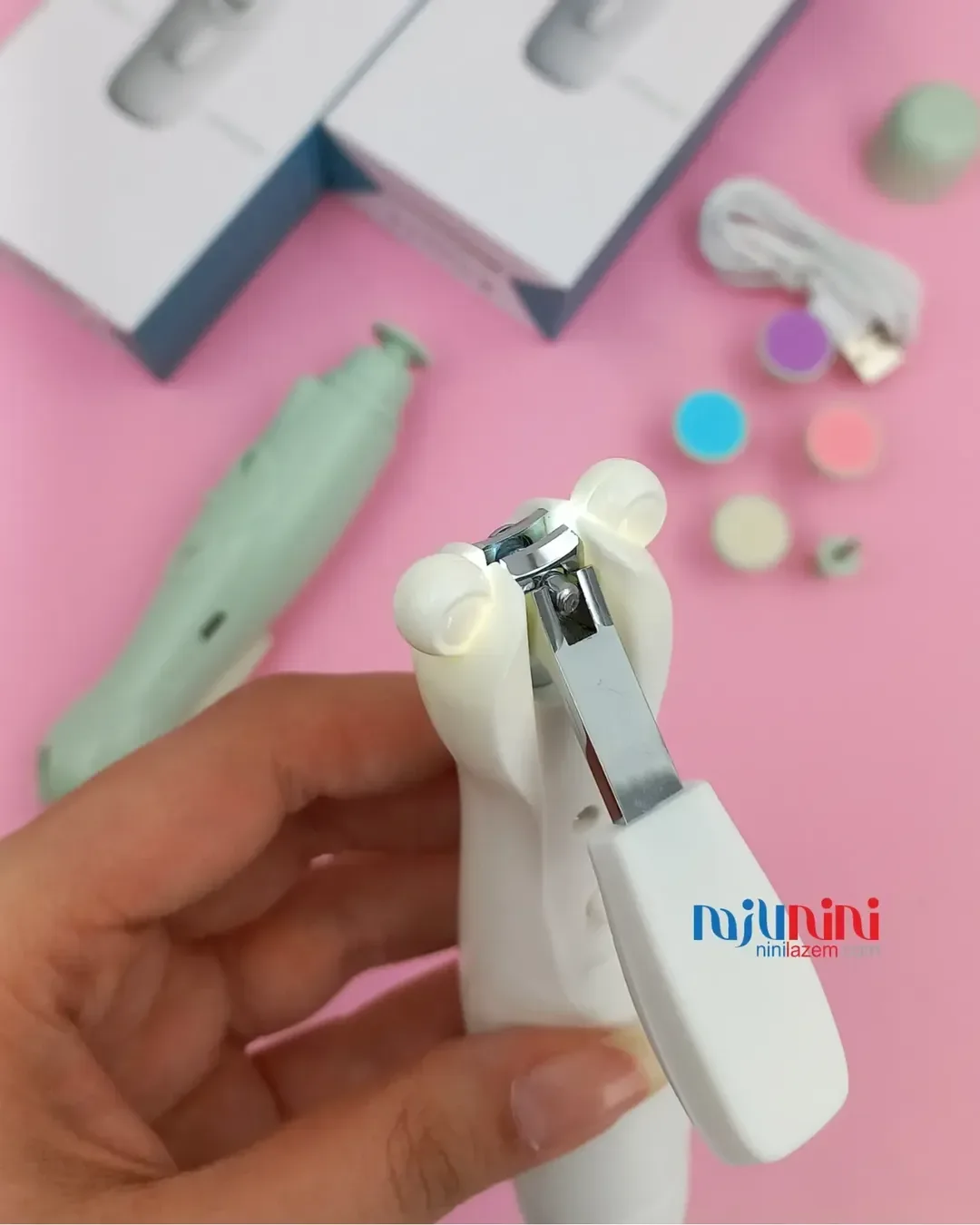 سوهان برقی ناخن کودک — عکس ۷