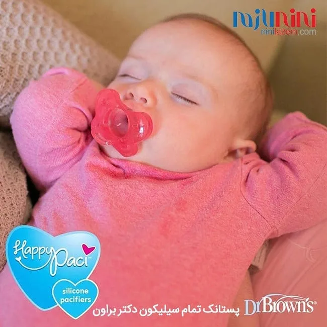 پستانک دو عددی تمام سیلیکون — عکس ۳
