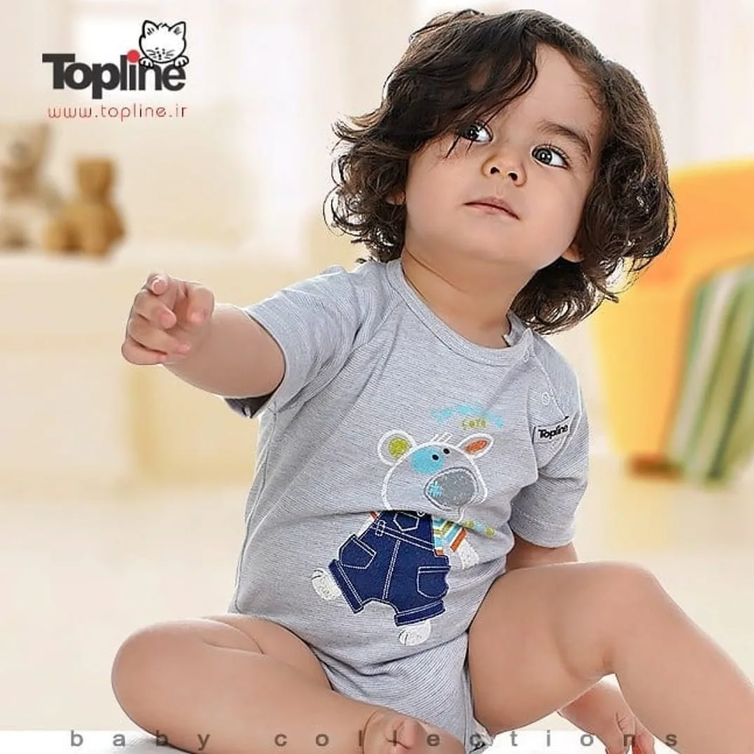 لباس نوزادی topline